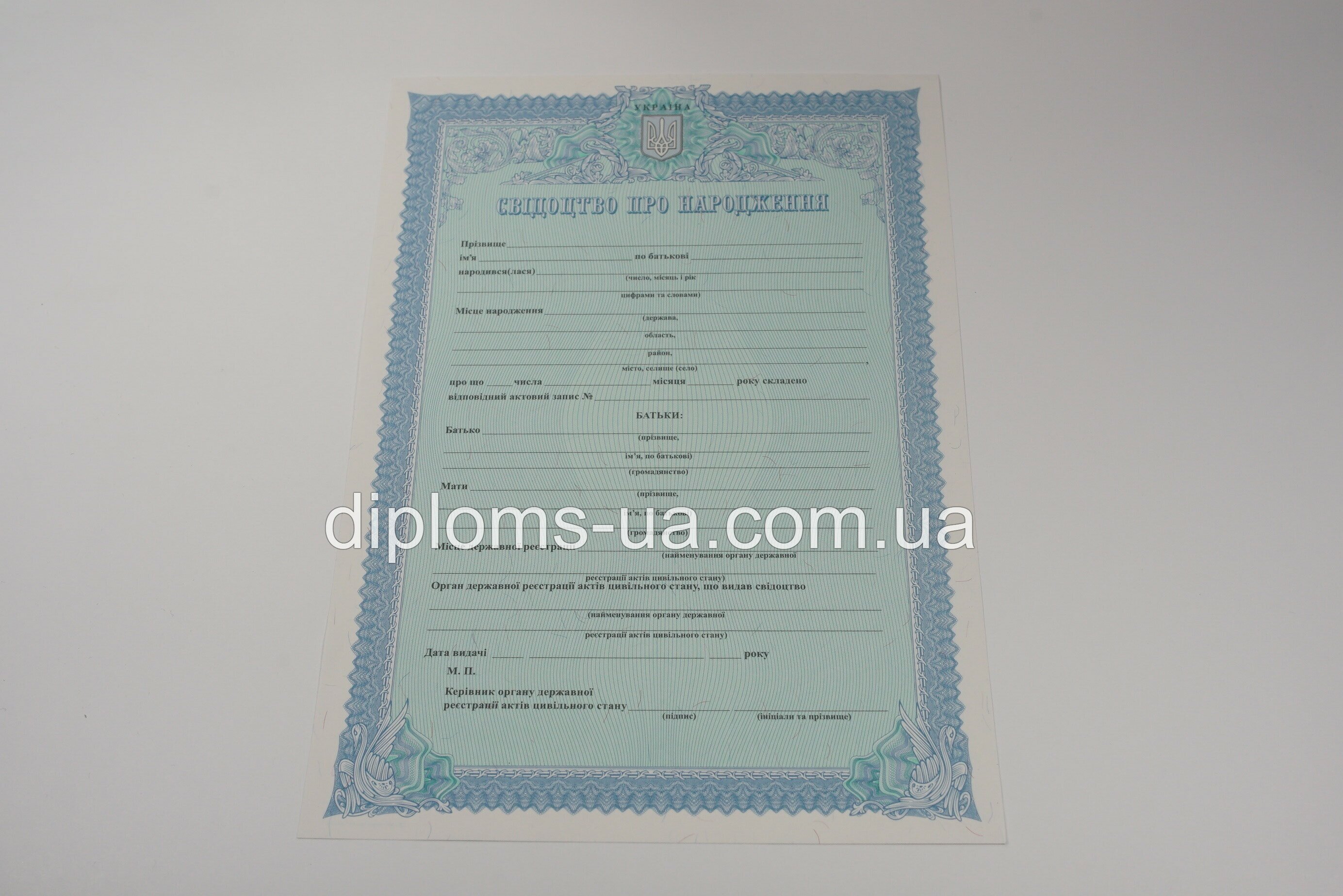 Свидетельство о рождении - Фото 4 Свидетельство о рождении - Фото 4